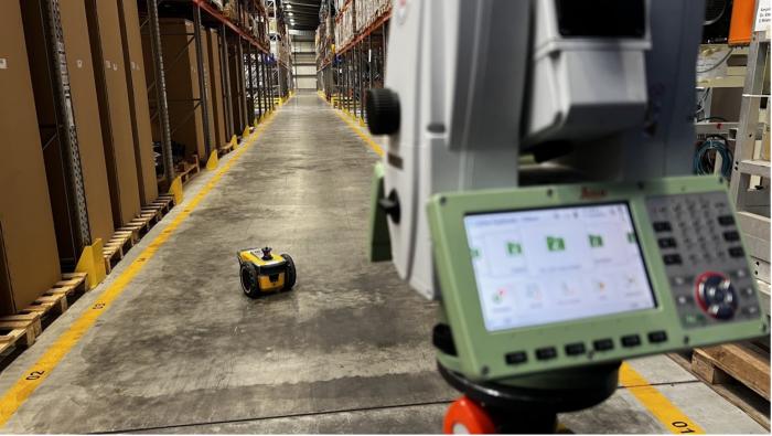 small remote controlled yellow device with two wheels